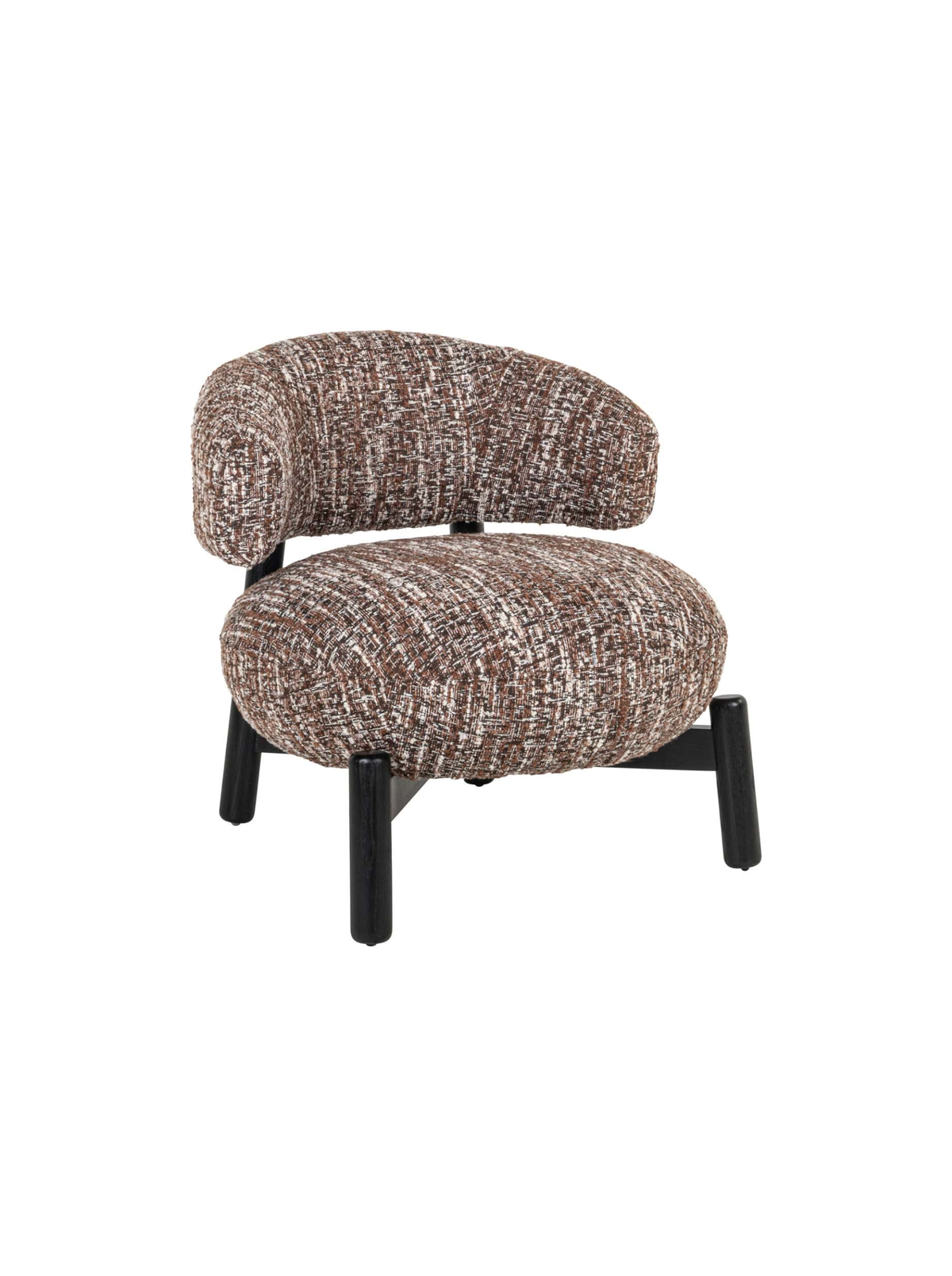 Fauteuil en tissu hazel et bois