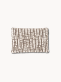 Coussin uni crème 40x60