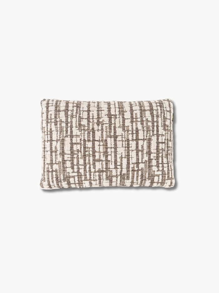 Coussin uni crème 40x60