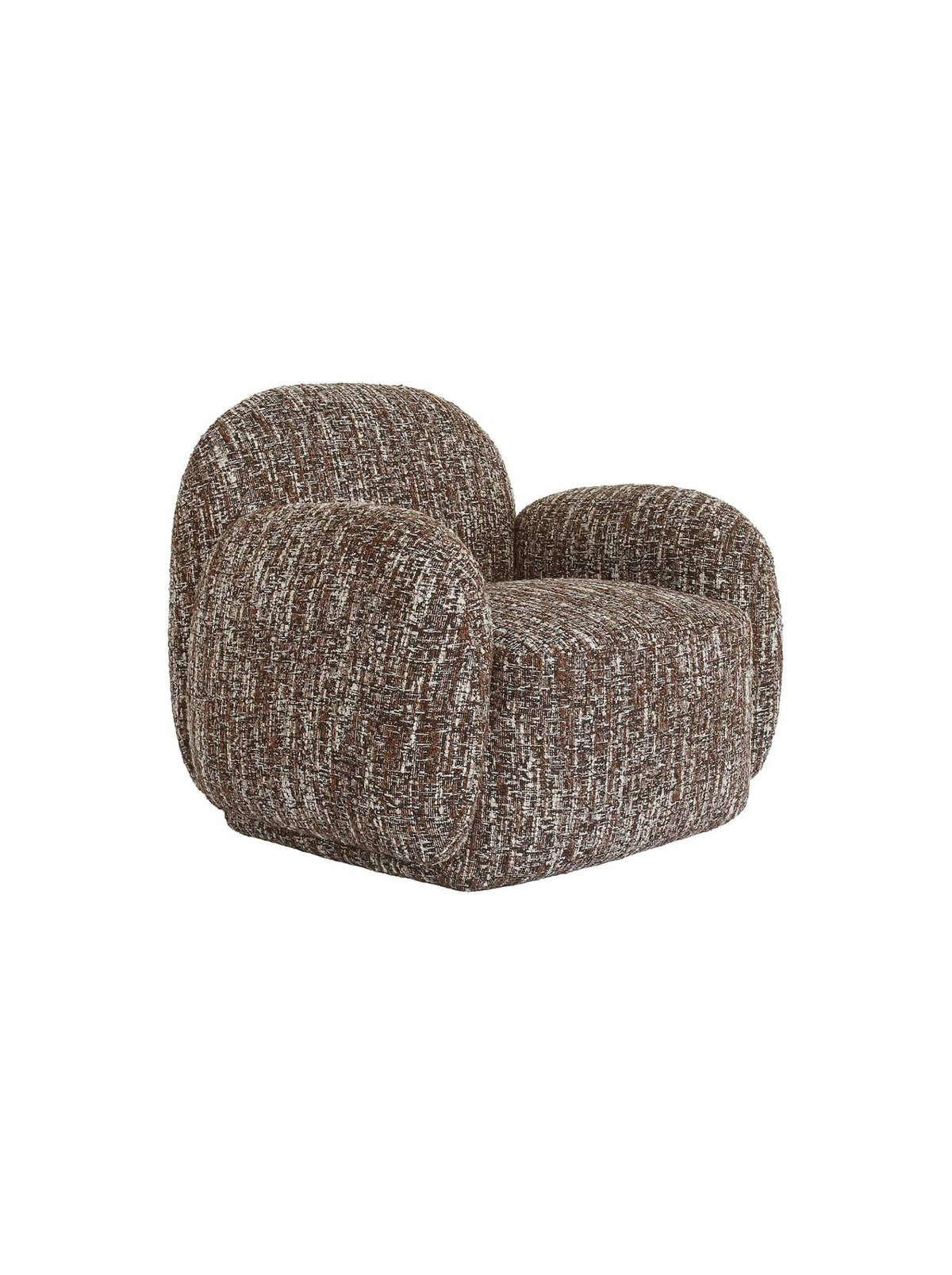 Fauteuil en tissu hazel et bois