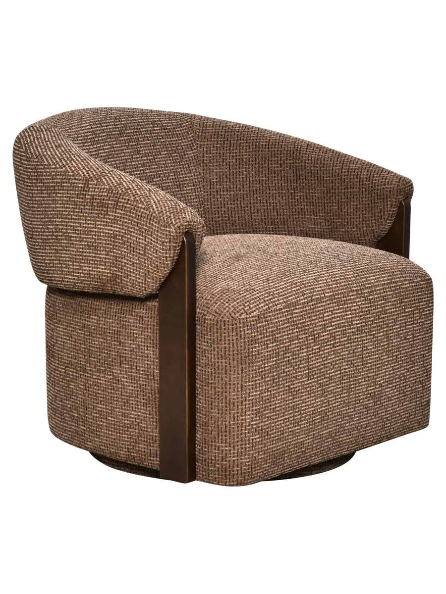 Fauteuil Solane brown blockweave - vue 2