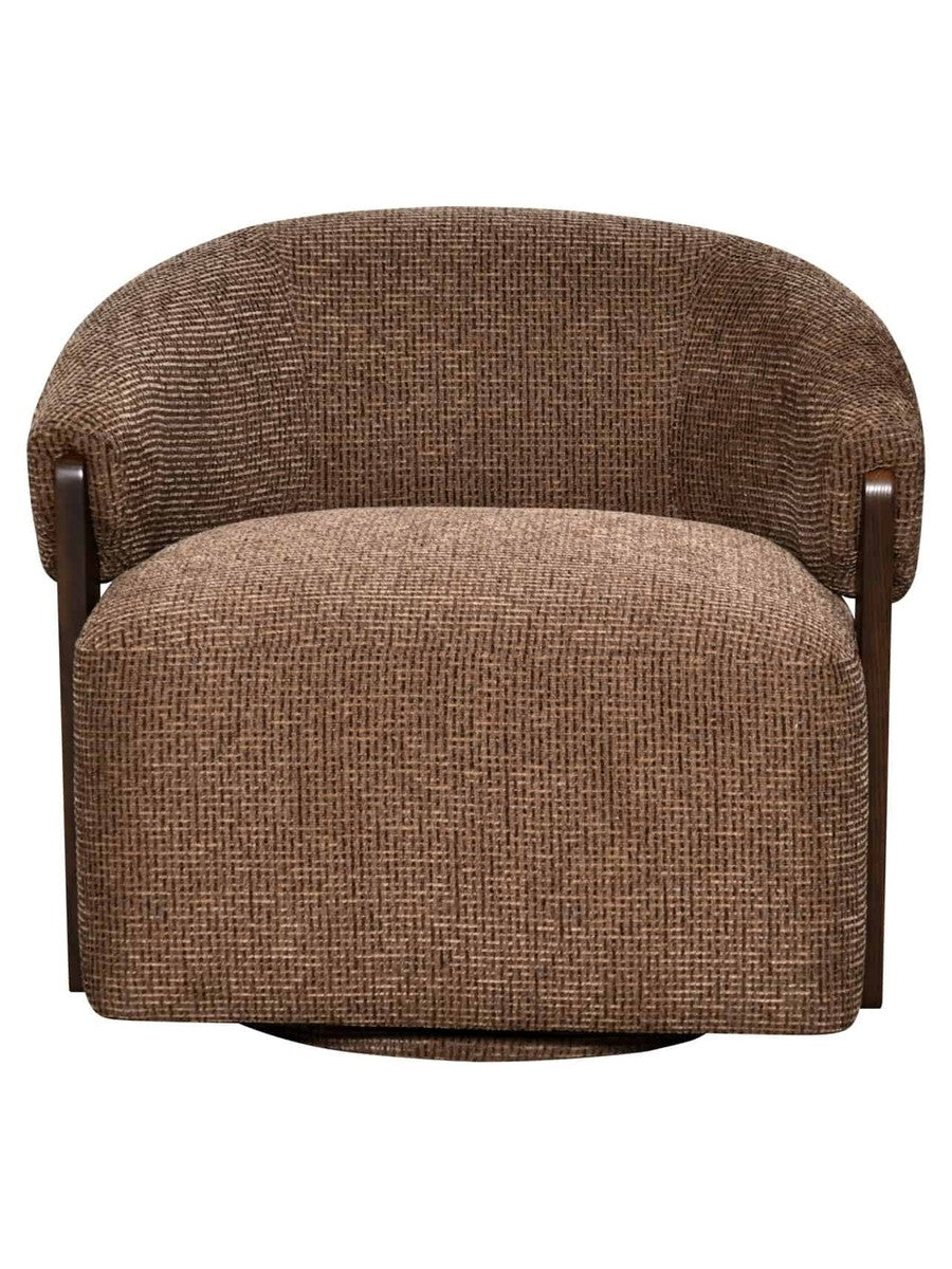 Fauteuil Solane brown blockweave - vue 3
