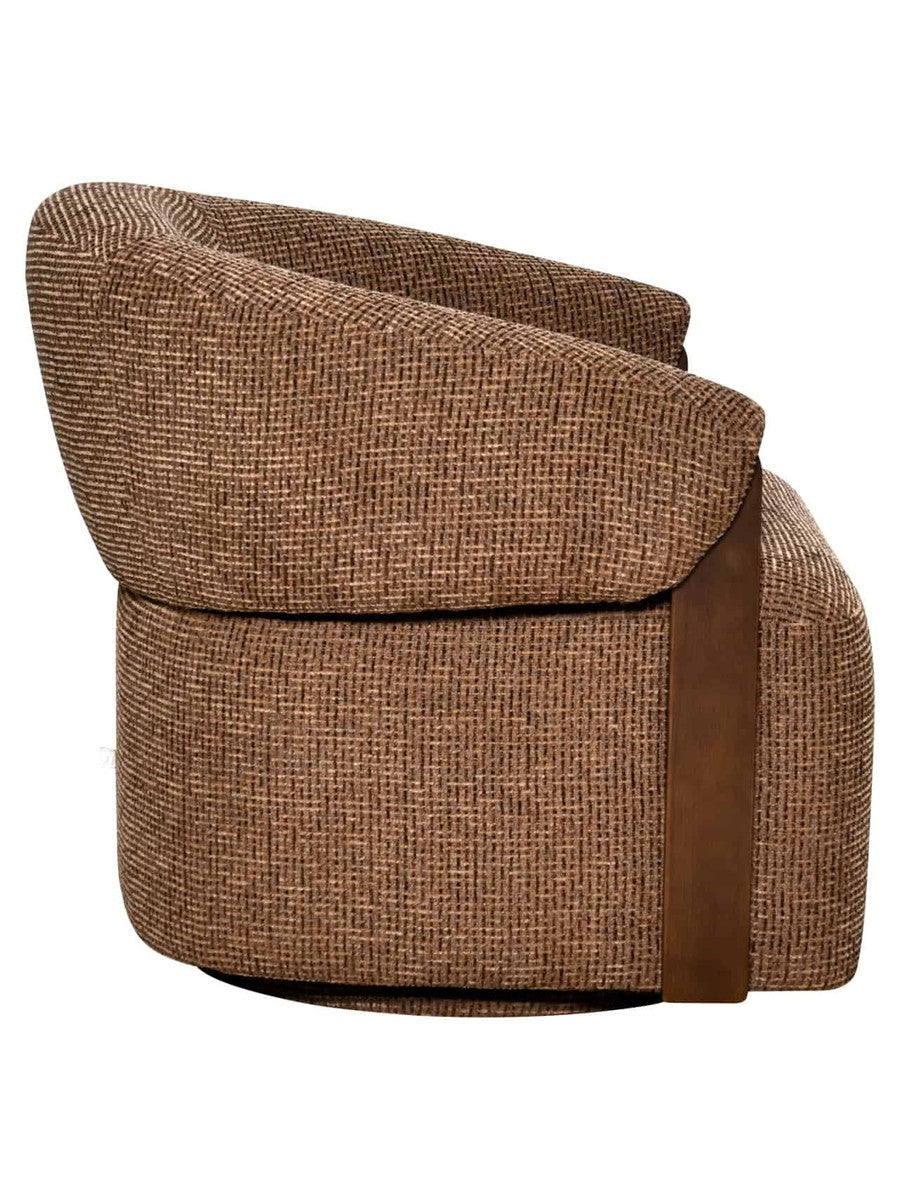 Fauteuil Solane brown blockweave - vue 4