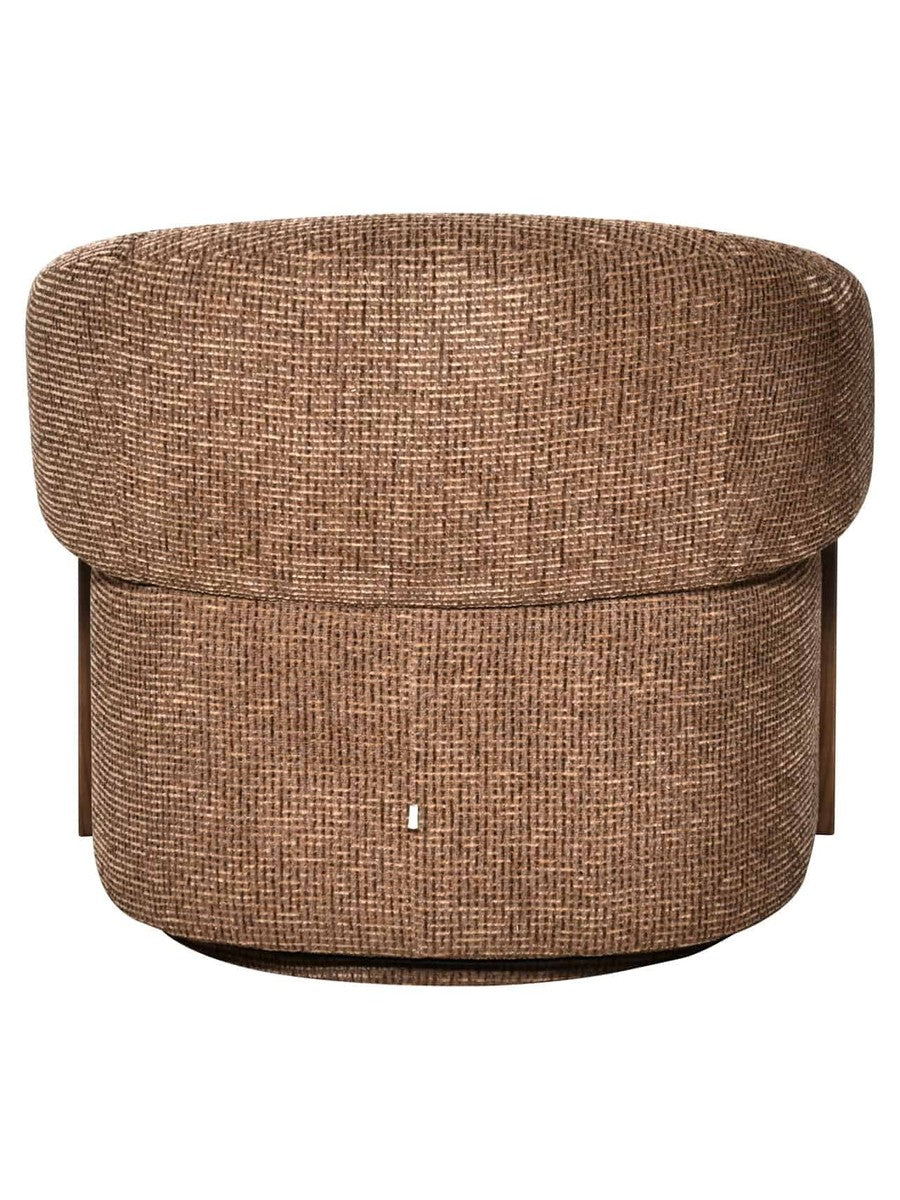 Fauteuil Solane brown blockweave - vue 5