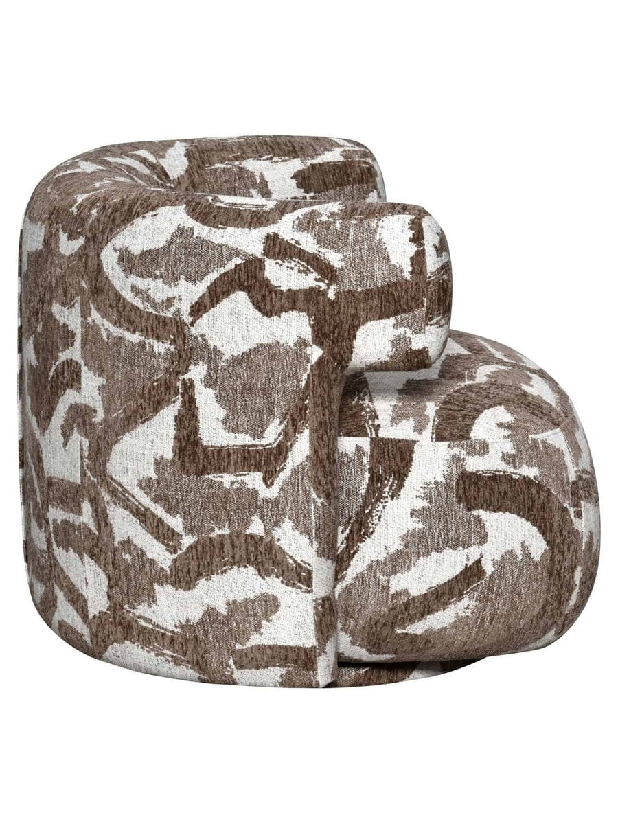 Fauteuil Corvina brown nature - vue 4