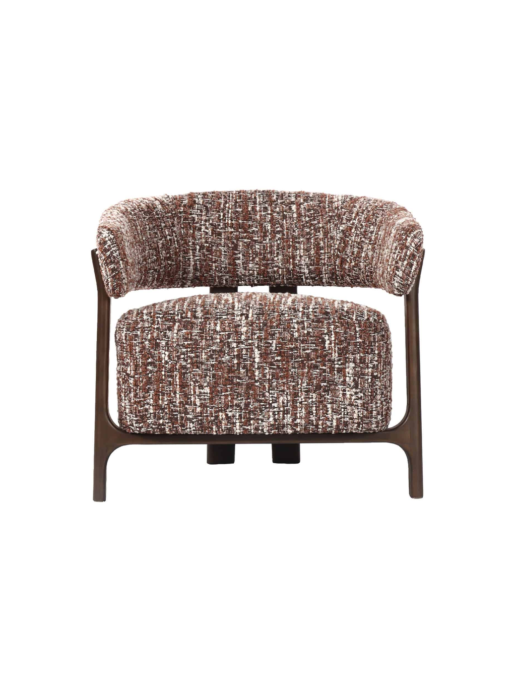 Fauteuil en tissu hazel et bois