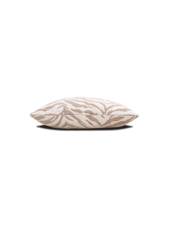 Coussin motif tigré beige