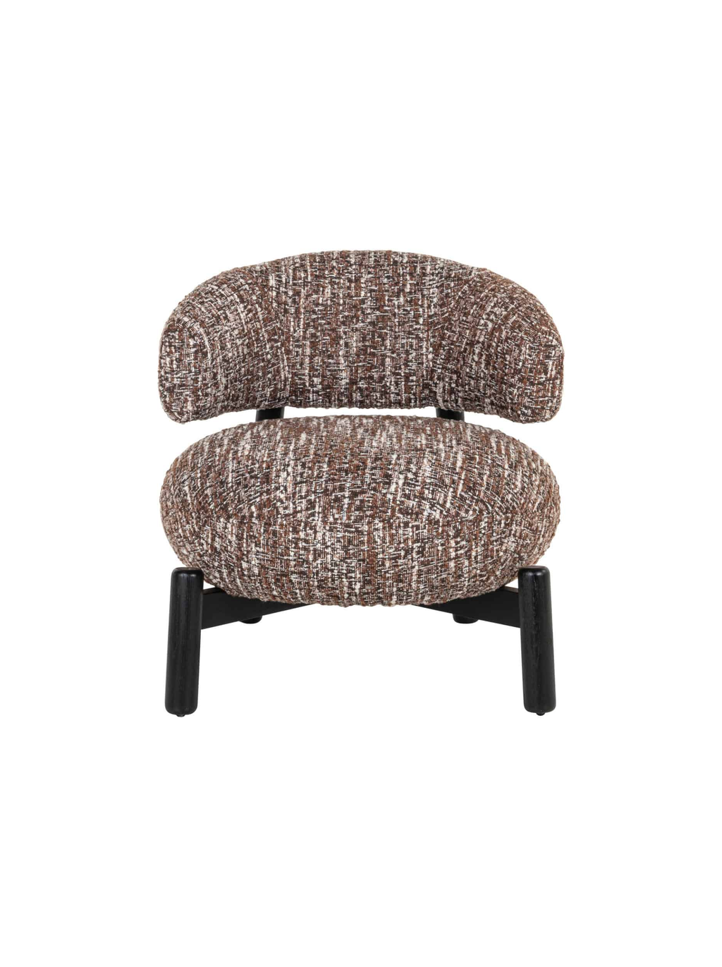 Fauteuil en tissu hazel et bois