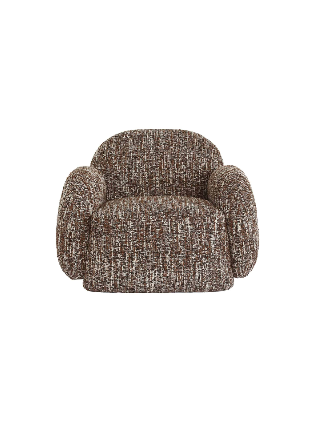 Fauteuil en tissu hazel et bois