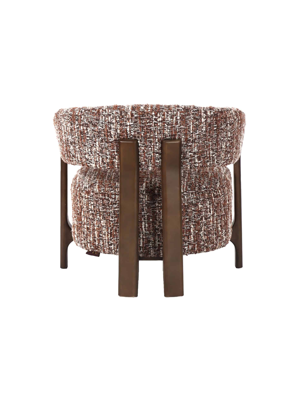 Fauteuil en tissu hazel et bois