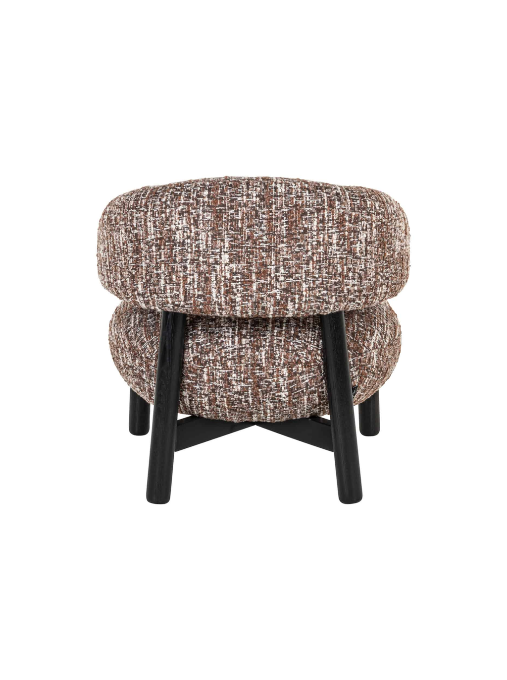 Fauteuil en tissu hazel et bois