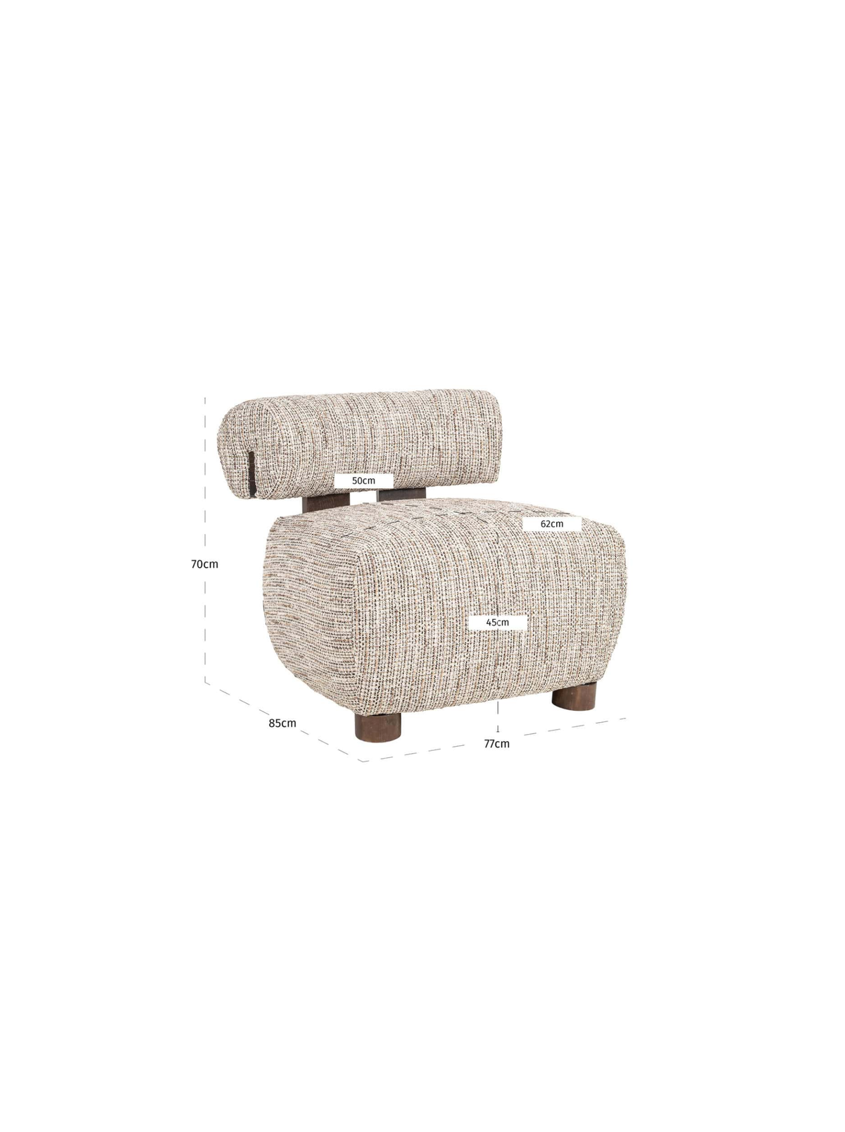 Customizable Fire-Retardant Armchair