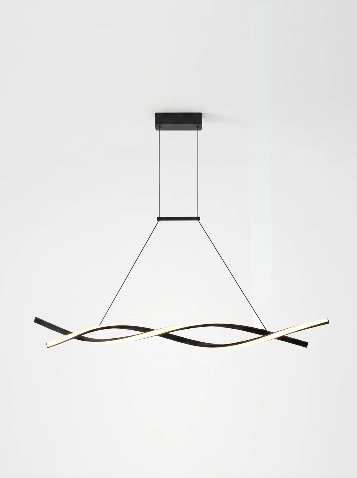 Lustre linéaire LED moderne