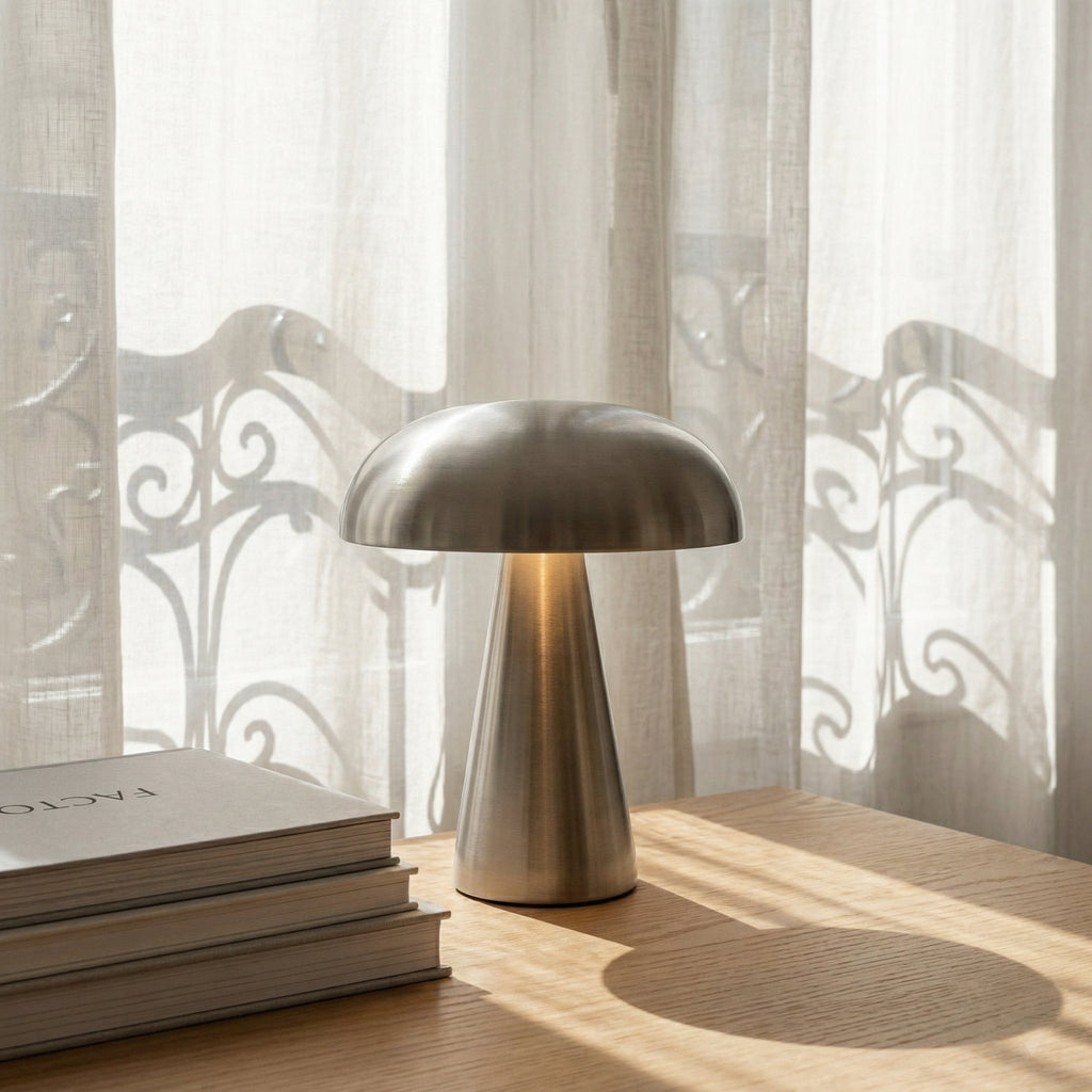 Lampe conique sans fil tactile