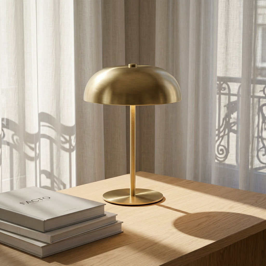 Lampe champignon compacte tactile
