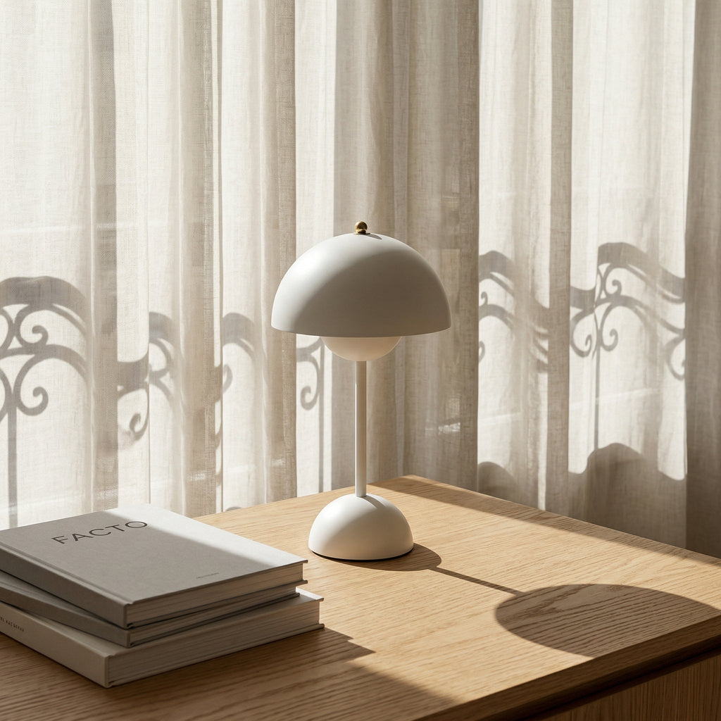 Lampe champignon tactile sans fil