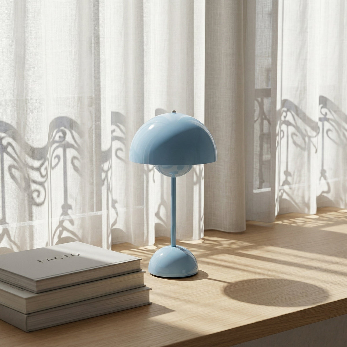 Lampe champignon tactile sans fil