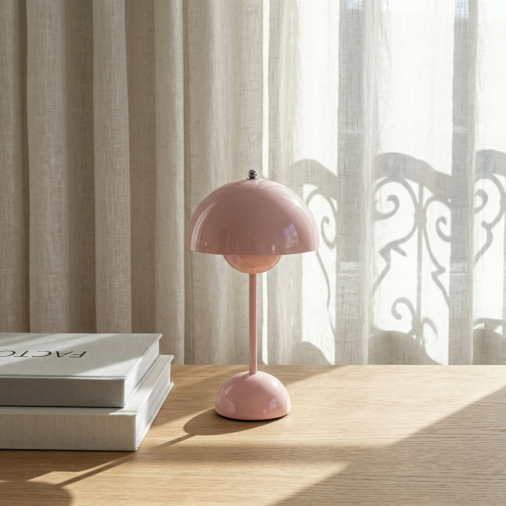 Lampe champignon tactile sans fil