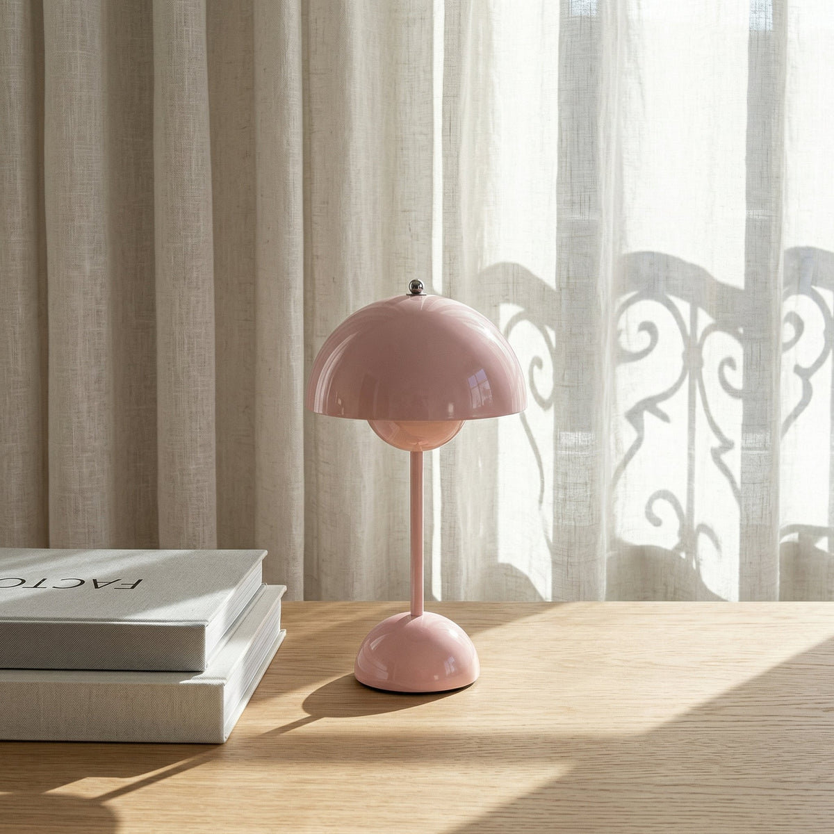 Lampe champignon tactile sans fil
