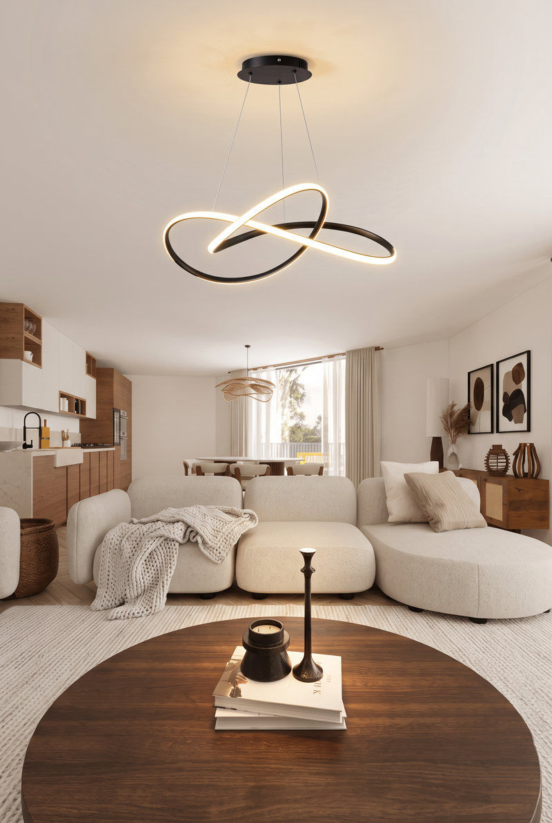 Spiral LED Chandelier