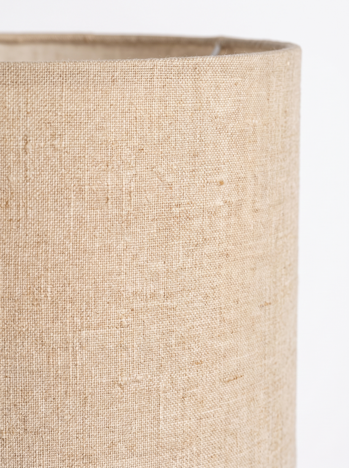 Lampe de table en céramique et lin